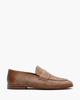 Giacomo Taupe Suede Loafers