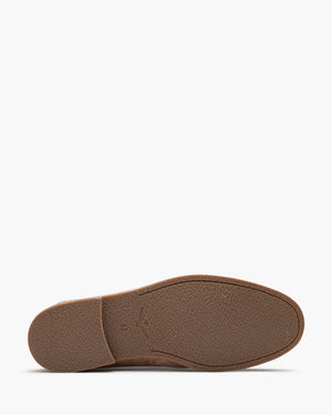 Giacomo Taupe Suede Loafers