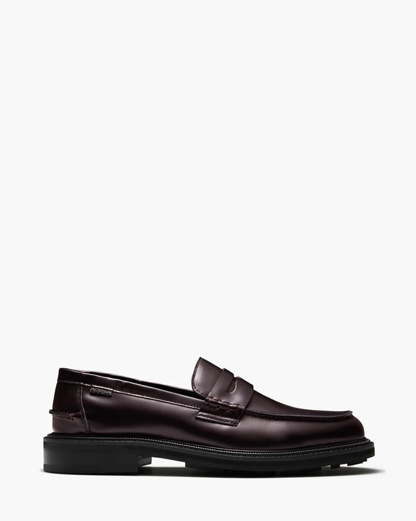 Mensa Oxblood Penny Loafers