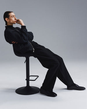 Vincent Black Loafers