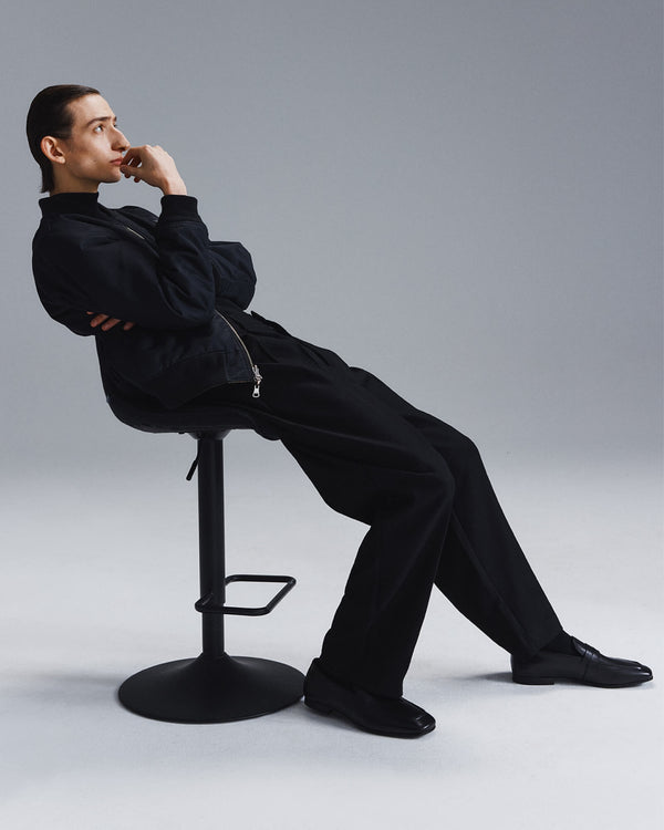 Vincent Black Loafers