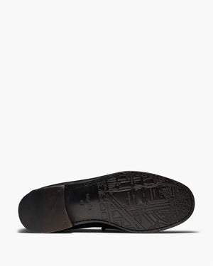 Argyle Black Horsebit Loafers