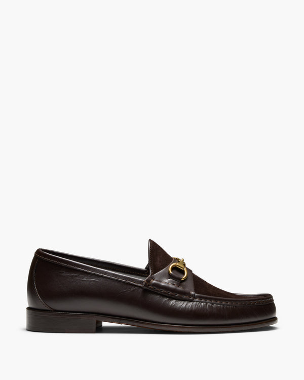 Argyle Brown Horsebit Loafers