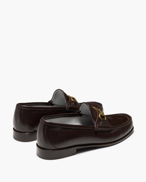 Argyle Brown Horsebit Loafers