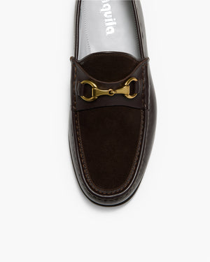 Argyle Brown Horsebit Loafers