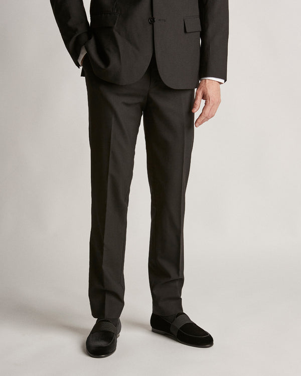 Bass Black Velvet Loafers