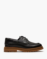 Beam Black Boat Shoes