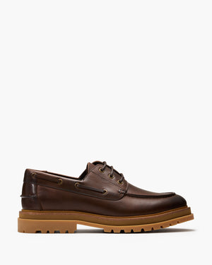 Beam Dark Brown Boat Shoes