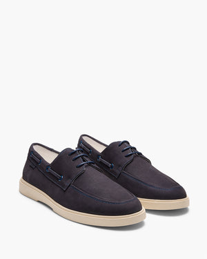 Breeze Navy Nubuck Deck Shoes