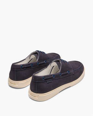 Breeze Navy Nubuck Deck Shoes