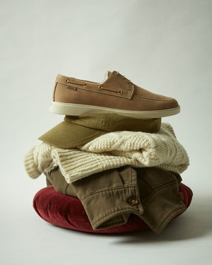 Breeze Sand Nubuck Deck Shoes