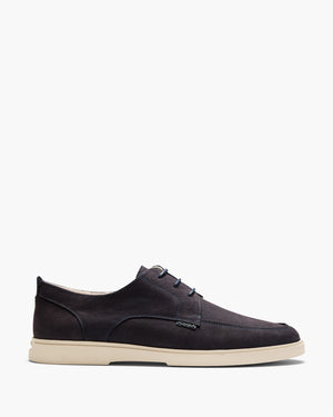 Breeze Navy Nubuck Casual Shoes