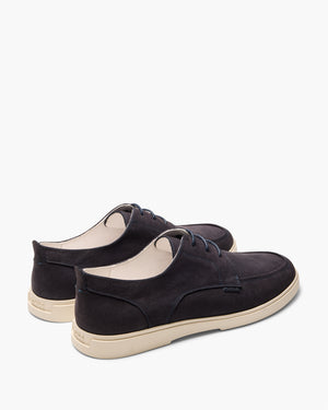 Breeze Navy Nubuck Casual Shoes