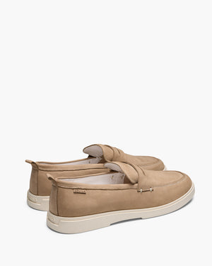 Breeze Sand Nubuck Loafers