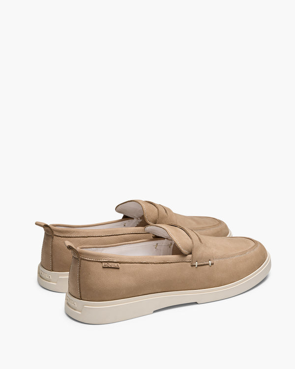 Breeze Sand Nubuck Loafers