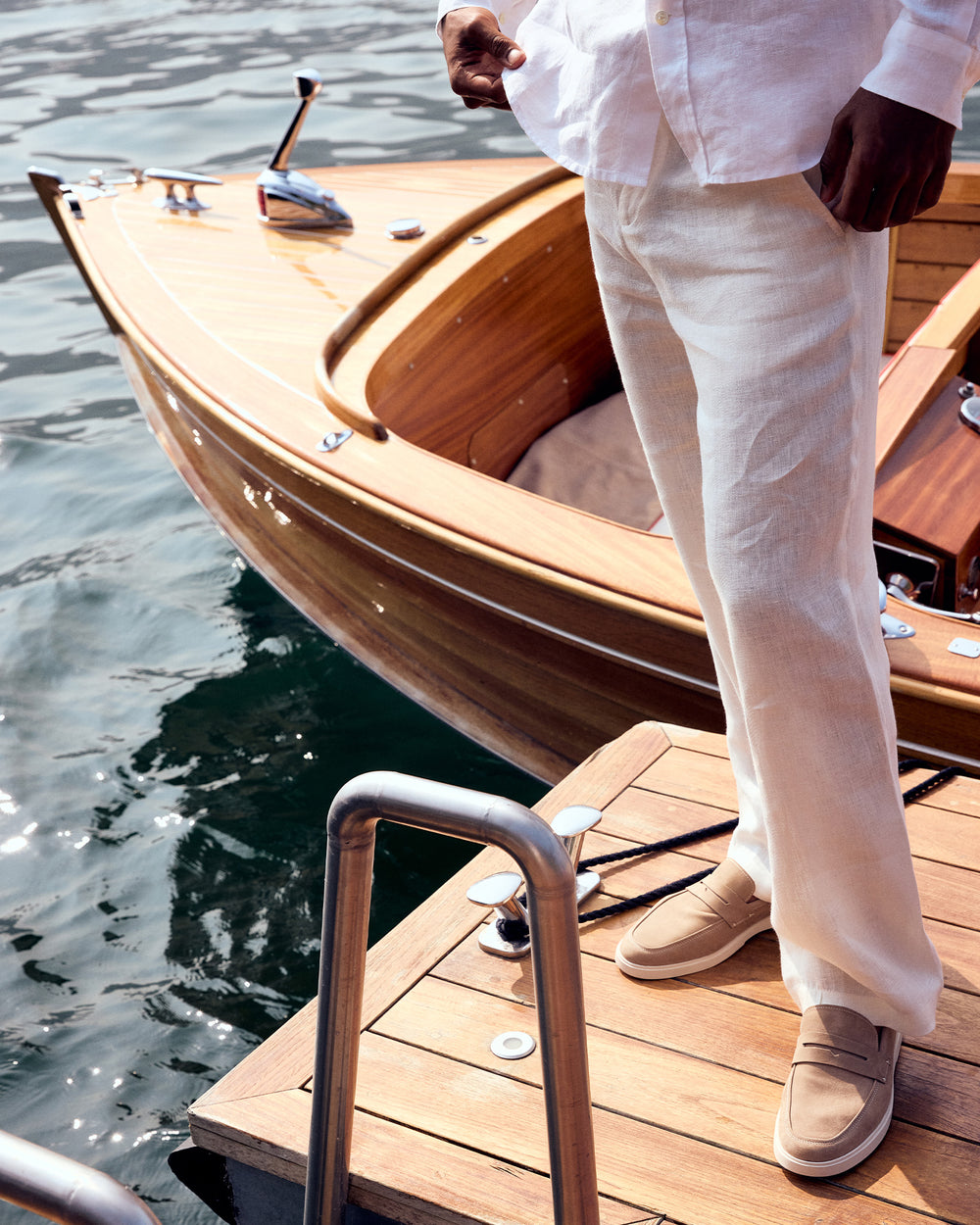 Breeze Sand Nubuck Loafers
