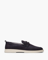 Breeze Navy Nubuck Loafers
