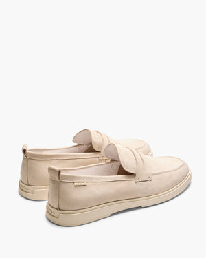 Breeze Bone Nubuck Loafers