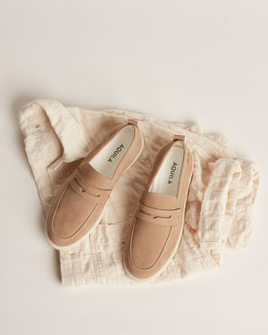 Breeze Sand Suede Slip On Shoes
