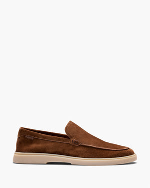 Breeze Almond Suede Slip On Shoes