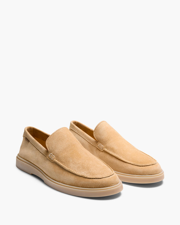 Breeze Sand Suede Slip On Shoes