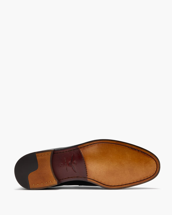 Caine Black Penny Loafers