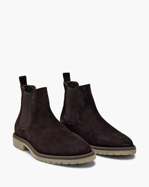Canyon Brown Suede Chelsea Boots