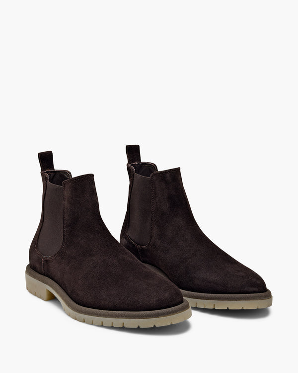 Canyon Brown Suede Chelsea Boots