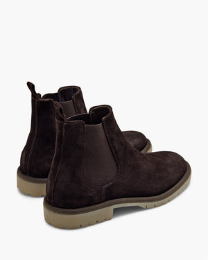 Canyon Brown Suede Chelsea Boots