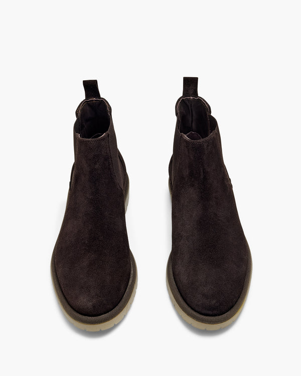 Canyon Brown Suede Chelsea Boots