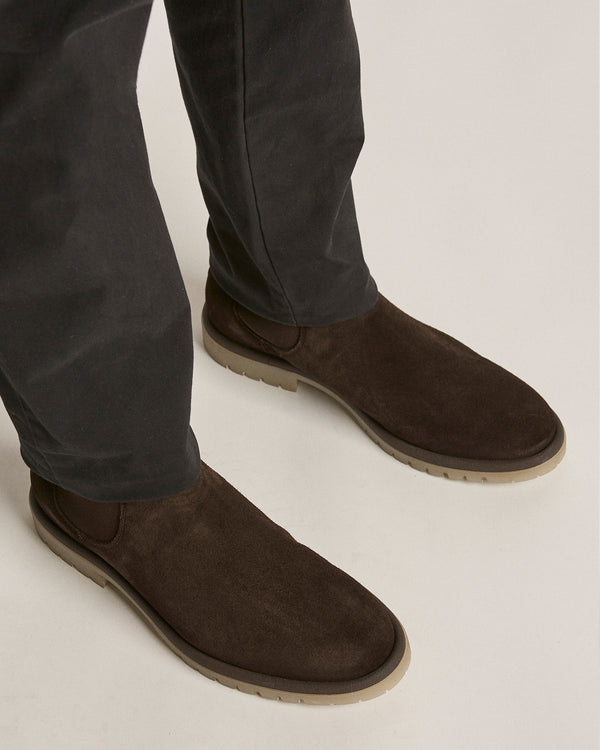 Canyon Brown Suede Chelsea Boots