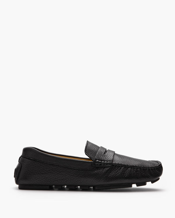 Cisco Black Driving Shoes