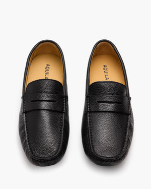 Cisco Black Driving Shoes