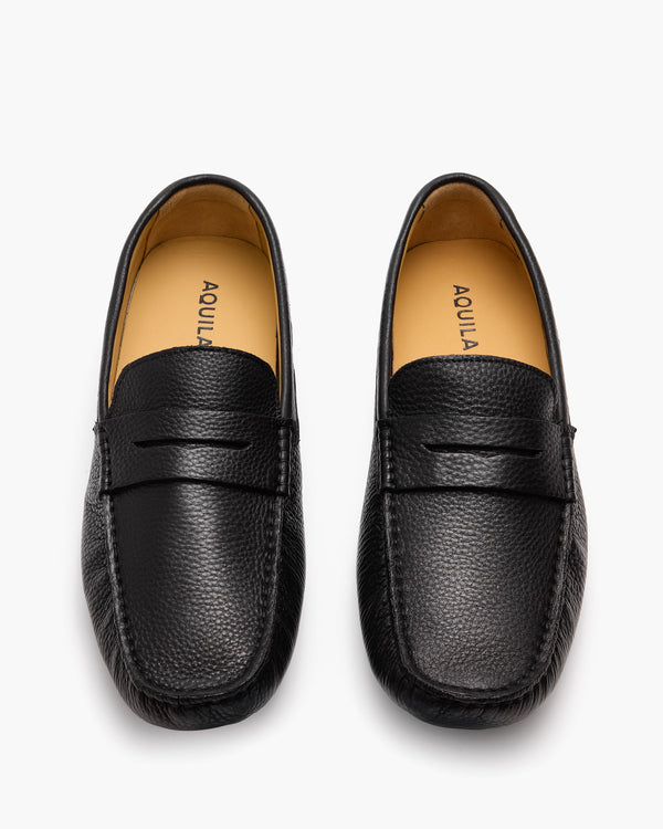 Cisco Black Driving Shoes
