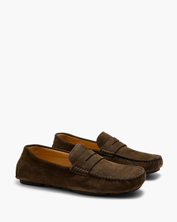 Cisco Cafe Nubuck Driving Shoes
