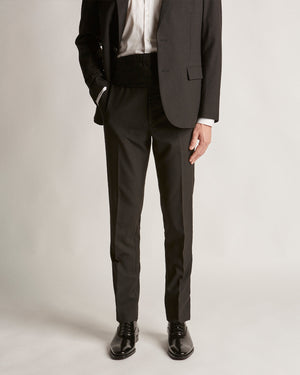City Black Hi-Shine Oxford Shoes