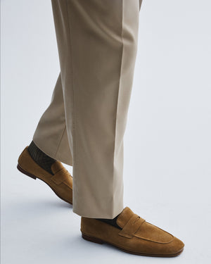 Corso Tan Suede Loafers