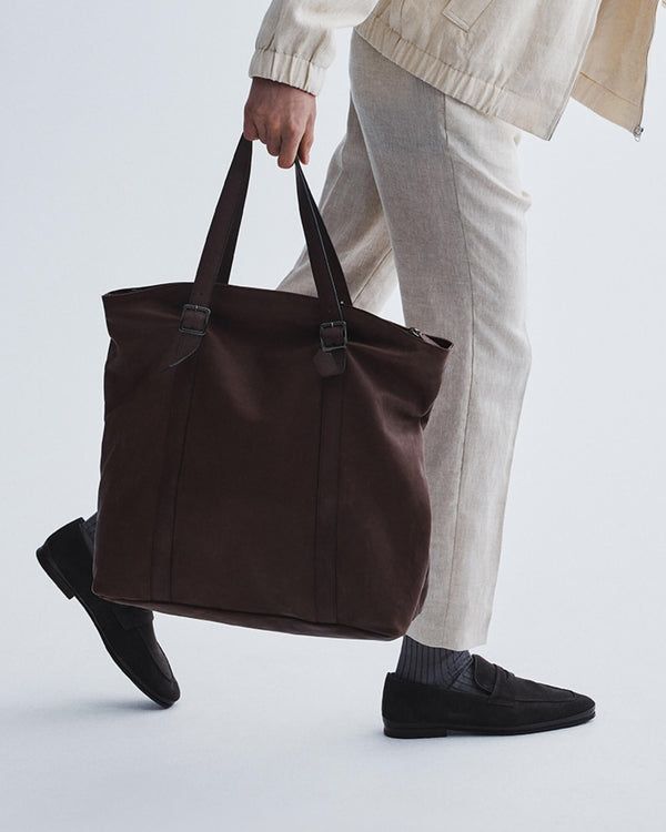 Corso Dark Brown Suede Loafers