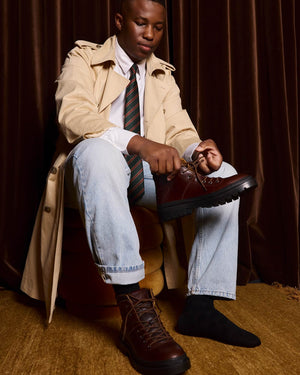 Cortina Brown Worker Boots