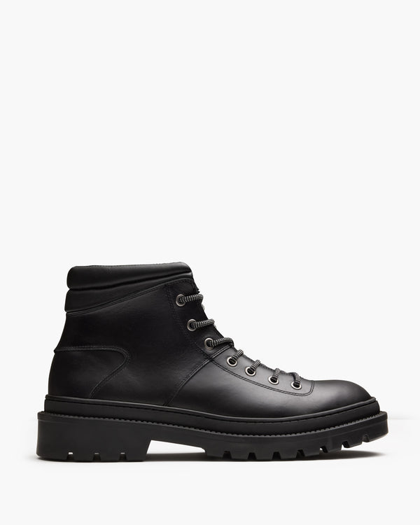 Cortina Black Hiker Boots