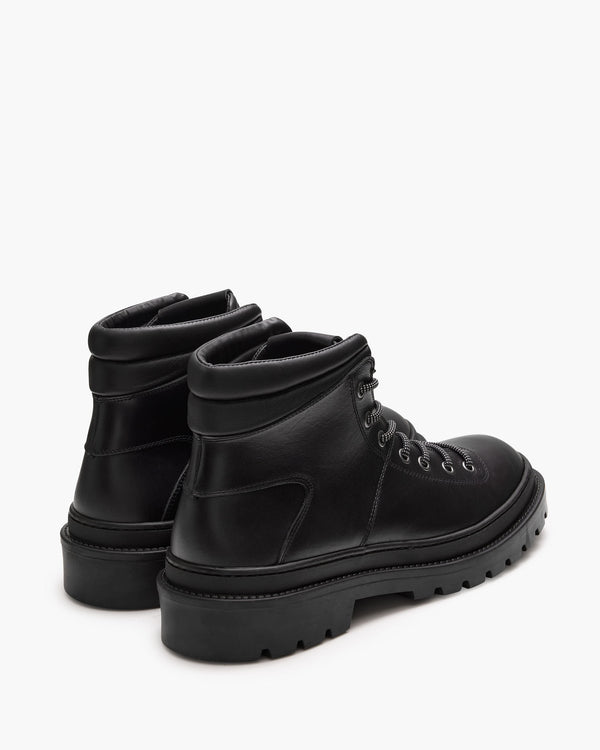 Cortina Black Hiker Boots