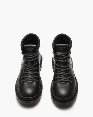 Cortina Black Hiker Boots