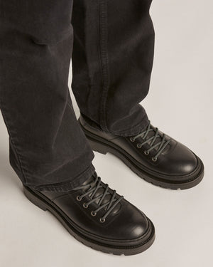 Cortina Black Hiker Boots
