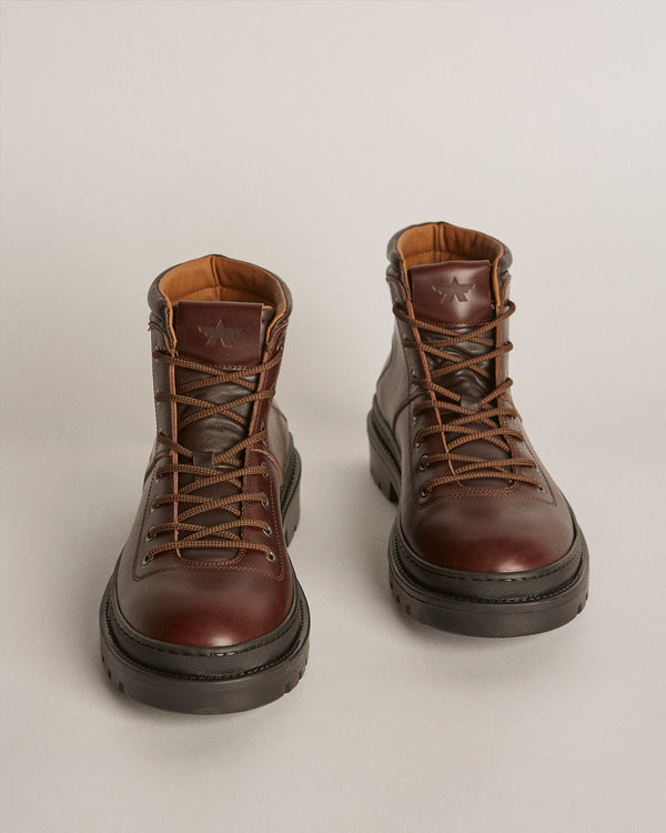 Cortina Brown Hiker Boots