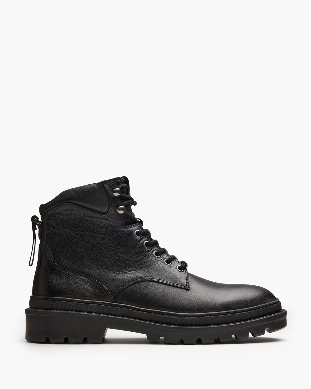 Cortina Black Worker Boots