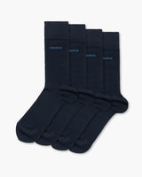 2 Pack Navy Cotton Socks