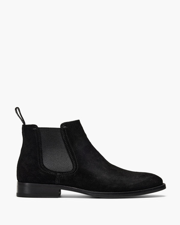 Dakota 2.0 Black Suede Chelsea Boots