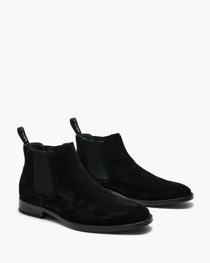 Dakota 2.0 Black Suede Chelsea Boots