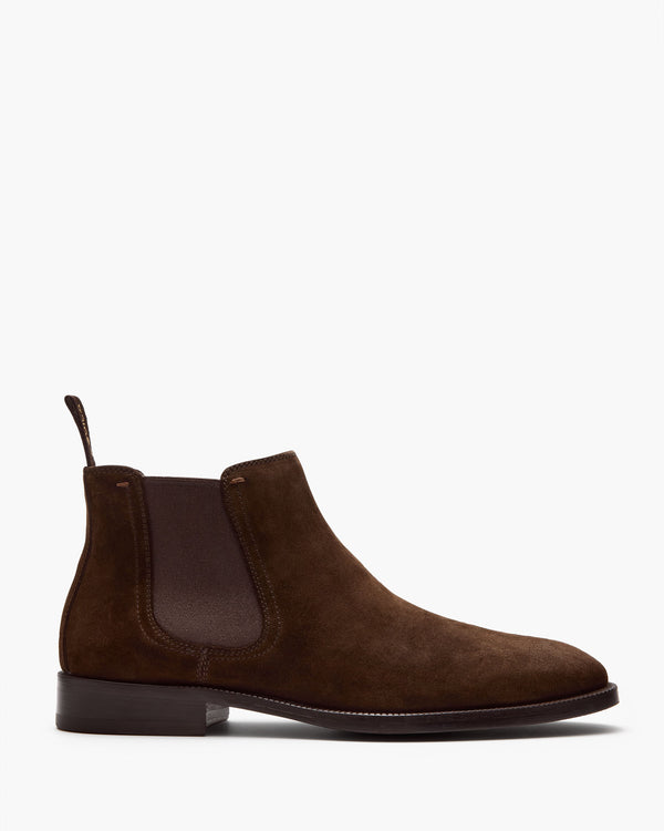 Dakota 2.0 Brown Suede Chelsea Boots