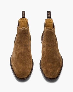 Dakota 2.0 Khaki Suede Chelsea Boots
